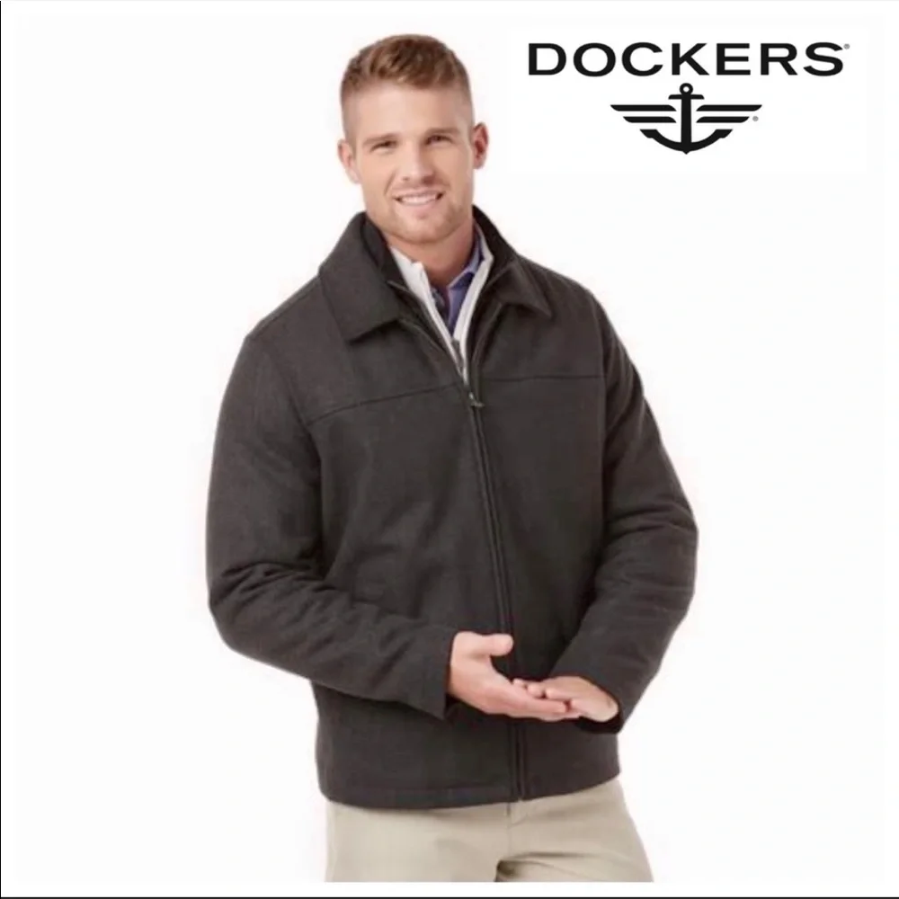 Dockers Men’s Wool Blend Jacket Medium